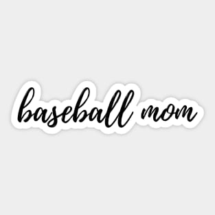 Baseball Mother Sticker